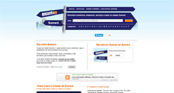 Desktop Screenshot of encontrasumare.com.br