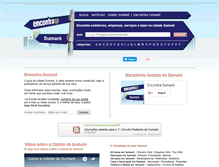 Tablet Screenshot of encontrasumare.com.br